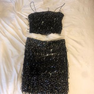 SEQUIN TWO PIECE